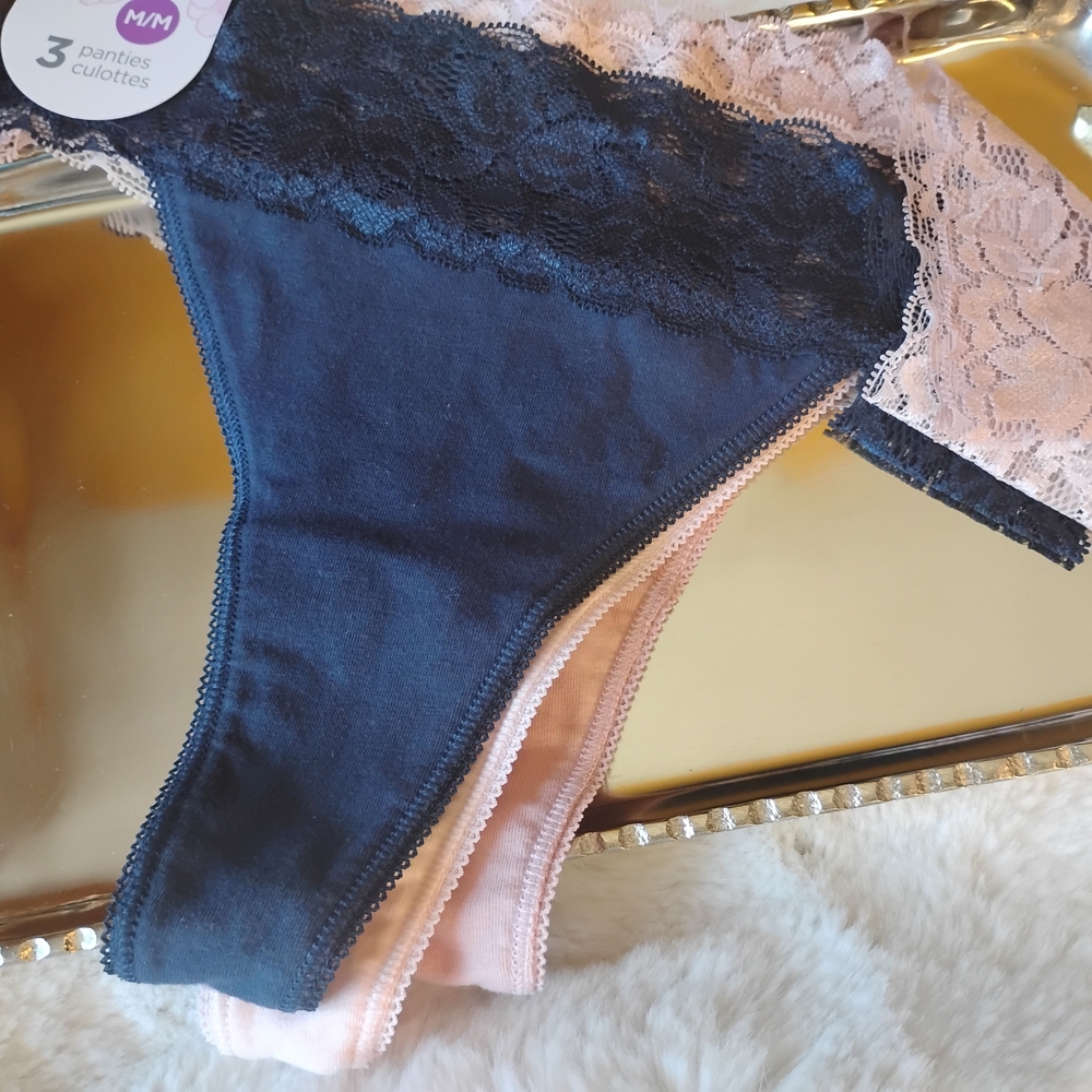 Lace Trim Panty Bundle
